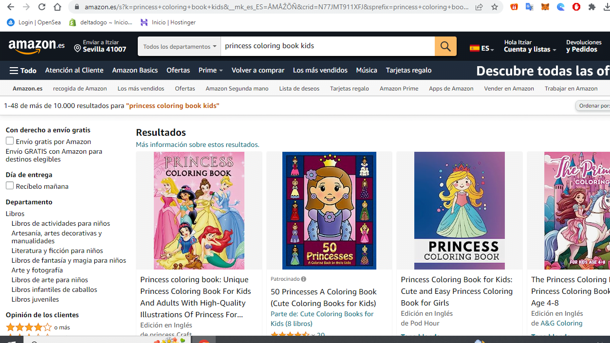 libros de colorear