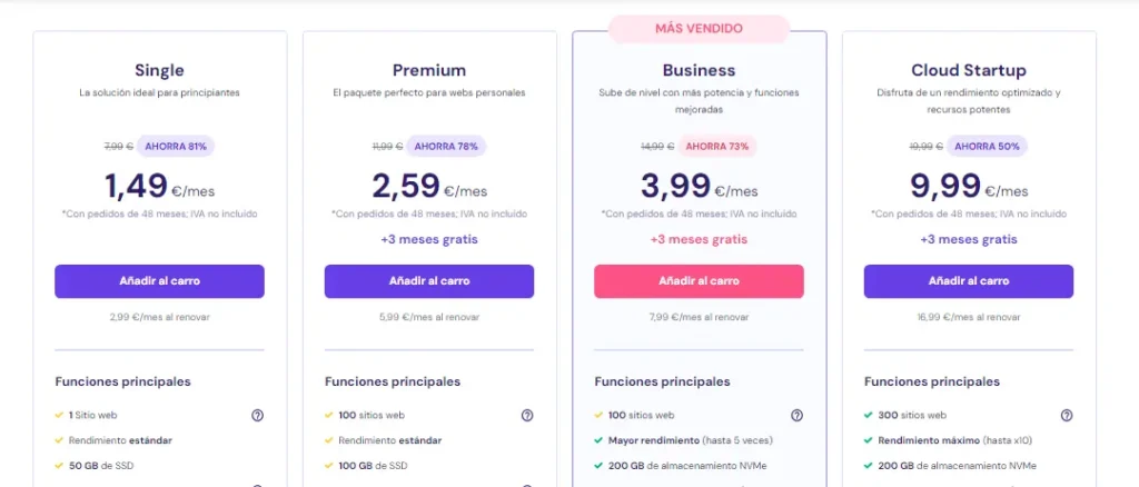 codigo promocional Hostinger
